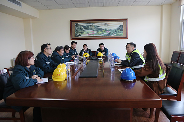 China Coal Group Leaders Were Invited To Visit Yuangen Petrochemical Company