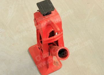 Mechanical rail track jack