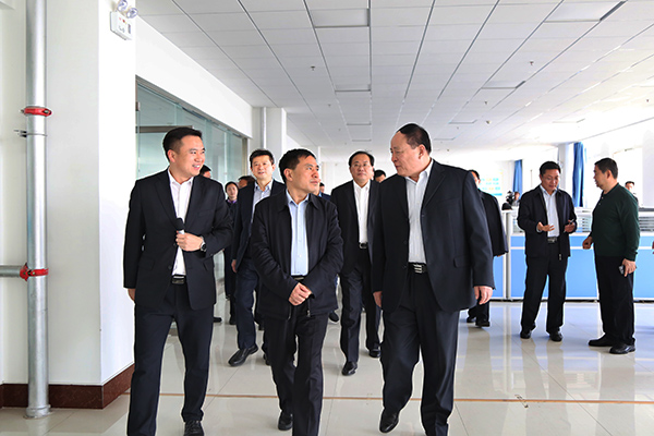 Warmly Welcome Hebi Municipal Party Committee Secretary Fan Xiufang And Mayor Guo Hao To Visit China Coal Group For Inspection