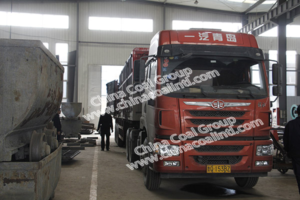 China Coal Group Send A Batch Of Mining Equipments To Shanxi Province Jinzhong City