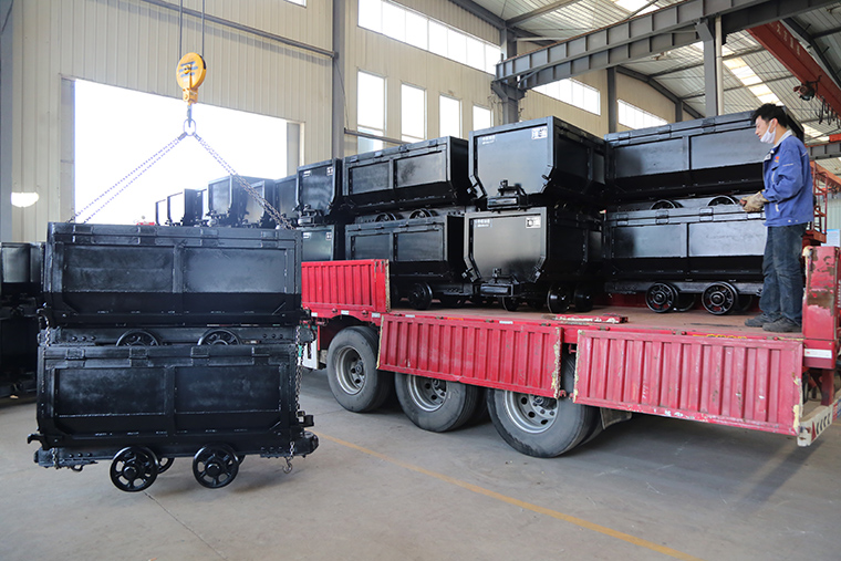 China Coal Group Sent A Batch Of Fixed Mine Cars To A Mine In Beijing City