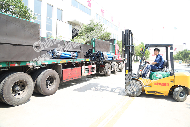 China Coal Group Send A Batch Of Single Hydraulic Props To Shanxi Province