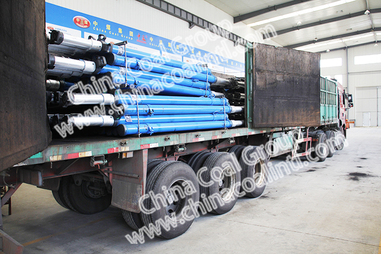 China Coal Group Send A Batch Of Single Hydraulic Props To Jinzhong City, Shanxi Province