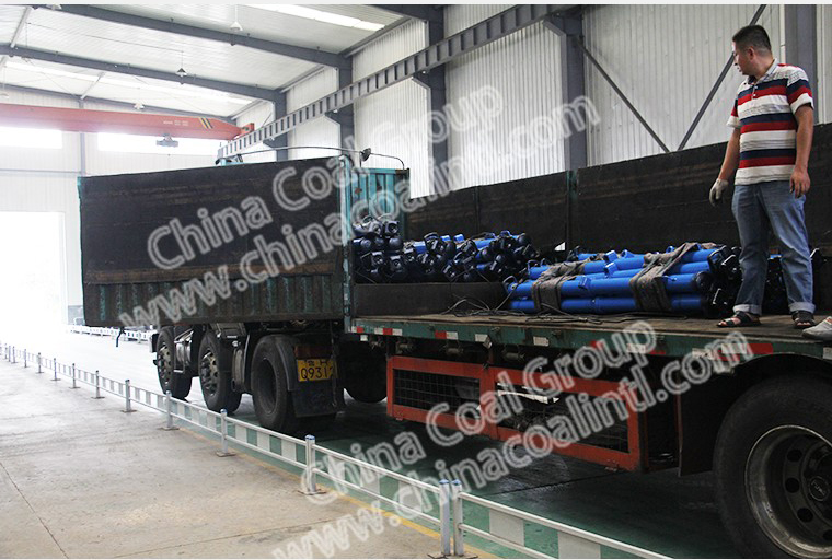 China Coal Group Sent A Batch Of Hydraulic Support To Gujiao City Shanxi Province