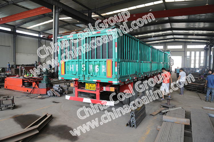 China Coal Group Sent A Batch Of U-Shaped Steel Supports To Haixizhou City, Qinghai Province