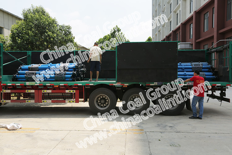 China Coal Group Sent A Batch Of Suspending Single Hydraulic Props To Changzhi City Shanxi Province