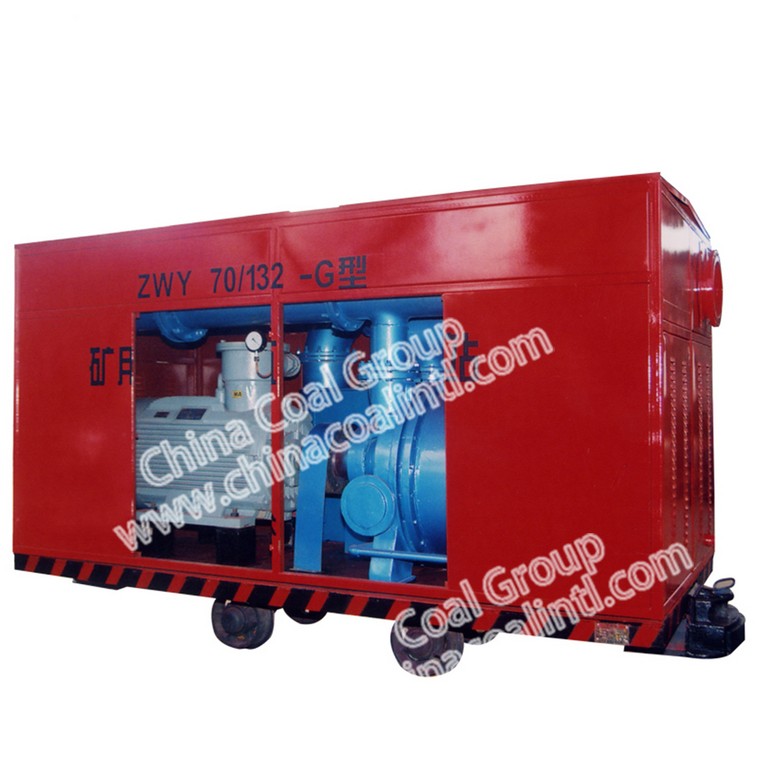 Mining Use Mobile Gas Drainage Pumping Station