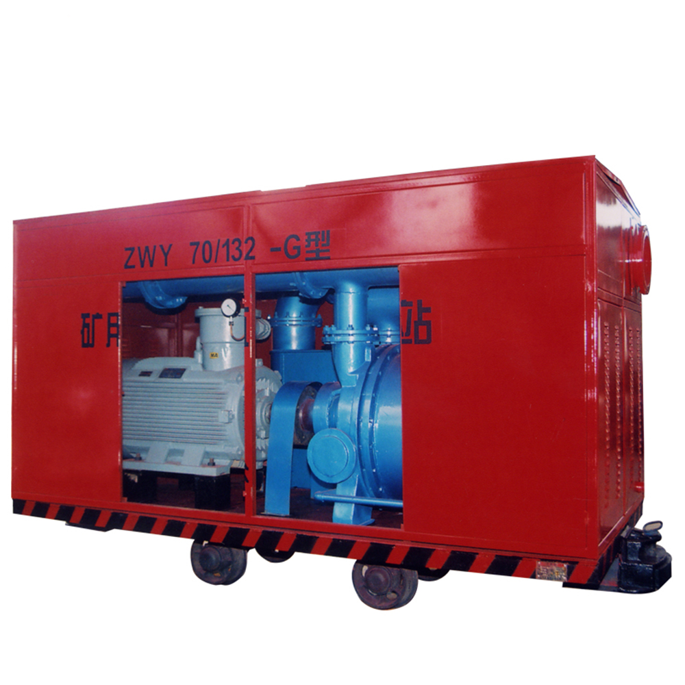 Underground Coal Mine Mobile Gas Pumping Station