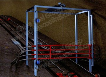 Inclined Roadway Rail Catcher