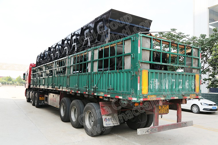 China Coal Group Sent A Batch Of Improved Side Dump Cars To Ordos