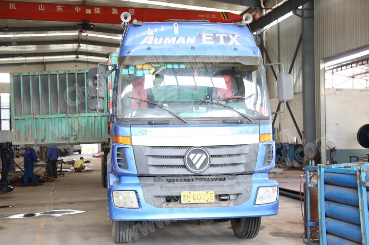 China Coal Group Send A Batch Of Mining Material Truck To Jincheng, Shanxi Province