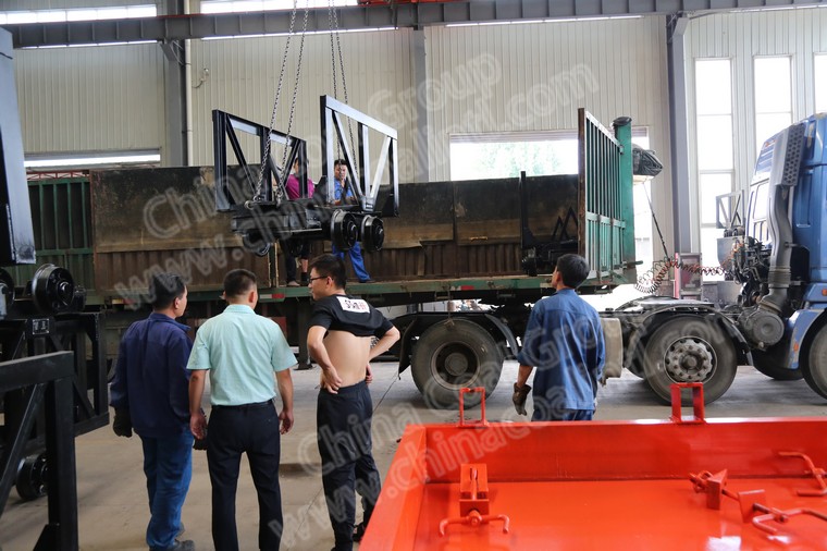 China Coal Group Send A Batch Of Mining Material Truck To Jincheng, Shanxi Province