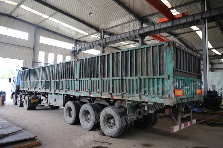 China Coal Group Send A Batch Of Mining Material Truck To Jincheng, Shanxi Province