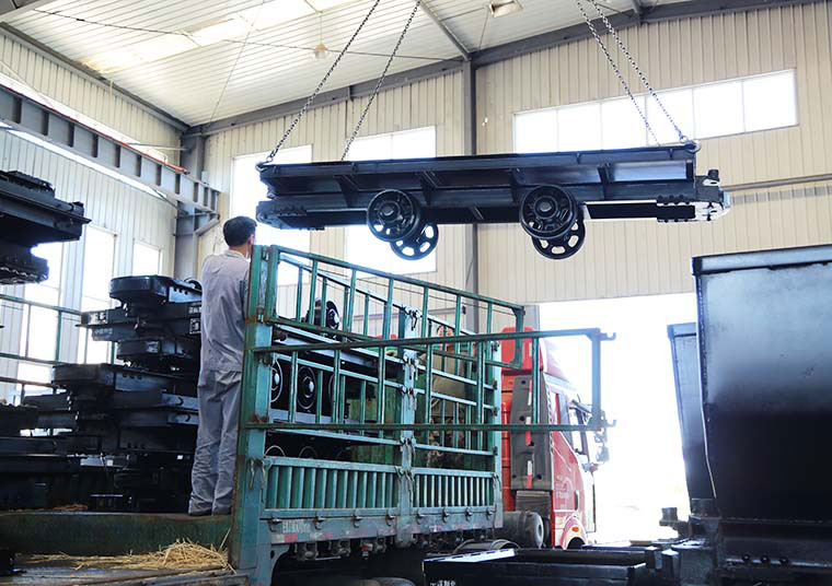 China Coal Group Sent A Batch Of Mining Flat Cars To Shanxi Province