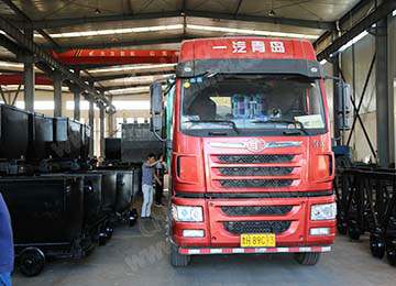 China Coal Group Sent A Batch Of Mining Equipment To Lanzhou City Gansu Province