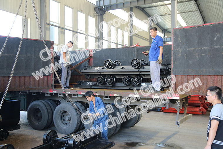 China Coal Group Sent A Batch Of Mining Flatbed Car To Hejin City Shanxi Province