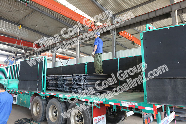 China Coal Group Sent A Batch Of U Shaped Steel Supports To Qinghai Province