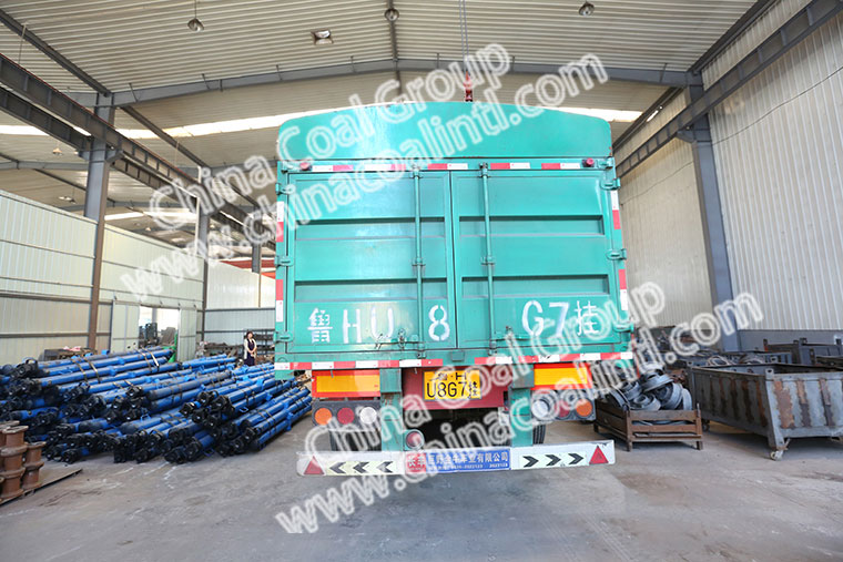 China Coal Group Sent A Batch Of Hydraulic Props To Shanxi Lvliang