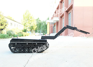 China Coal Group Successfully Developed Intelligent Products - Crawler Explosive Robot