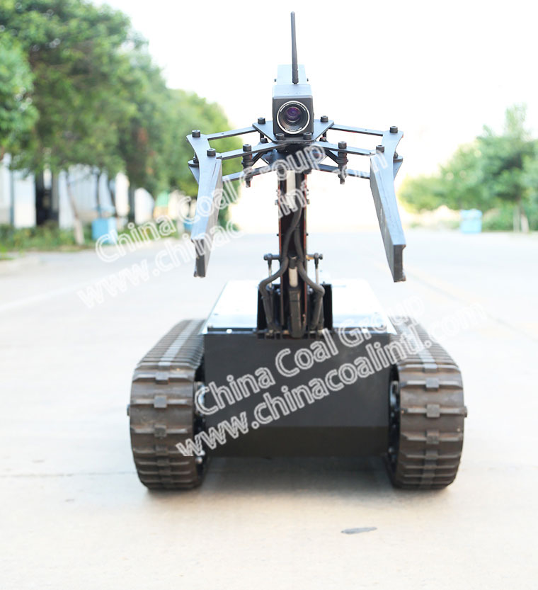 China Coal Group Successfully Developed Intelligent Products - Crawler Explosive Robot