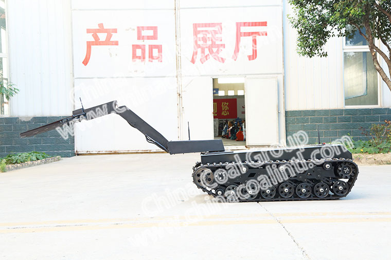 China Coal Group Successfully Developed Intelligent Products - Crawler Explosive Robot