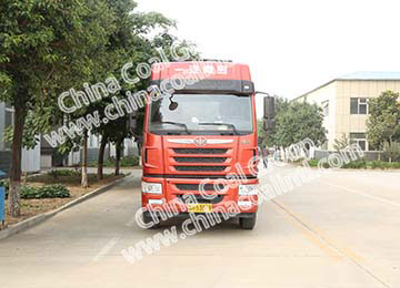 A Group of Fixed Mining Cars of China Coal Group Sent to Yinzhou Shanxi Province