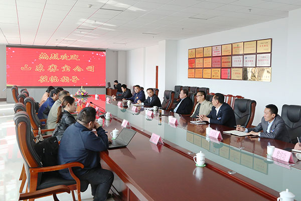 Warmly Welcome The Shandong Saibao Company Leaders To Visit China Coal Group