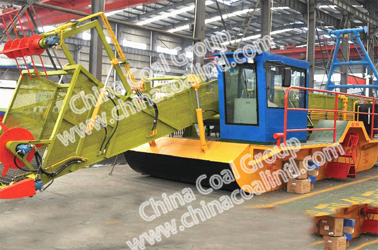 Full Automatic Water Hyacinth Collecting Ship Full Automatic Water Hyacinth Collecting Ship