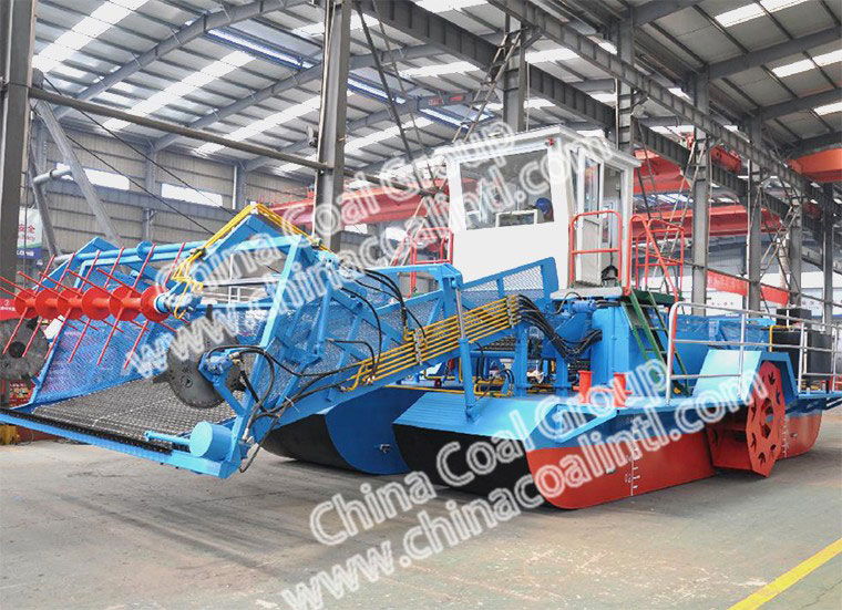 Full Automatic Aquatic Weed Harvester Main Characteristics Full Automatic Aquatic Weed Harvester Main Characteristics