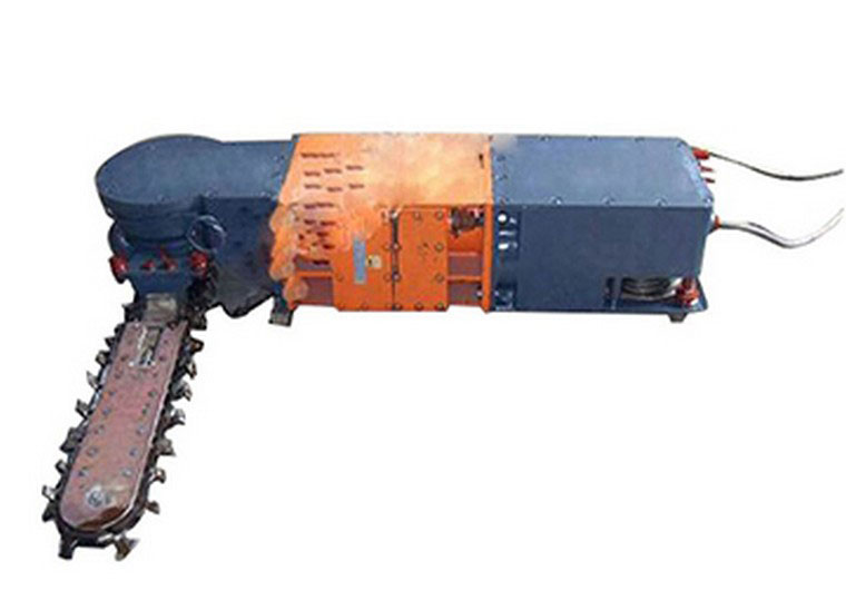  This machine is used in the general medium and small mines under the gently inclined thin coal seam, the ultra-thin composite coal seam coal mining face to cut the bottom trough, to achieve the role of caving.