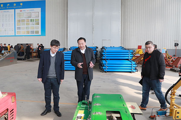 Warmly Welcome The Leaders Of Daizhuang Coal Mine Of Zibo Mining Bureau To Visit China Coal Group