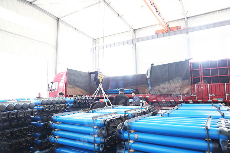 China Coal Group Send Batch Of Hydraulic Props To Tongchuan City Shanxi Province