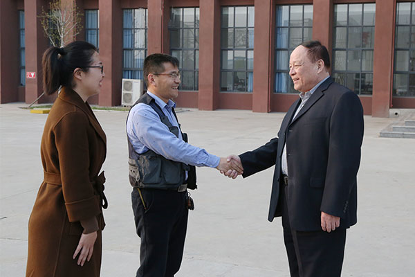 Warmly Welcome The Leaders Of Yankuang Group And Jining Film Industry Association To Visit The China Coal Group Warmly Welcome The Leaders Of Yankuang Group And Jining Film Industry Association To Visit The China Coal Group