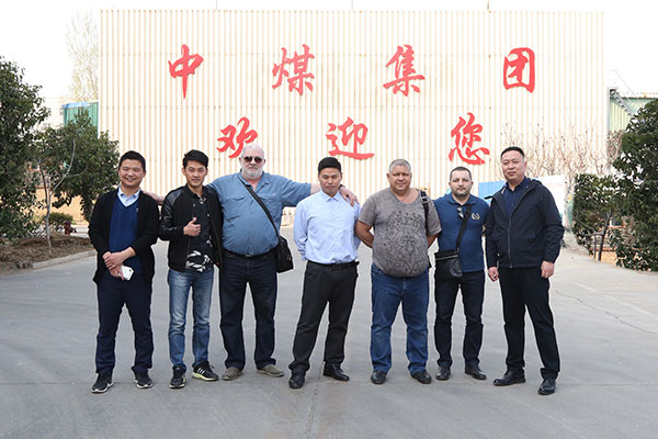 Warmly Welcome Russian Merchants To Visit China Coal Group For Purchase Mining Equipment