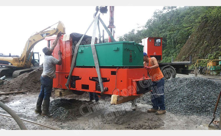 CTY(L)12/6, 7, 9G 12 Tons battery locomotive for underground coal mines