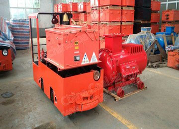 CAY25/7G Anti-Explosion 25t Battery Operated Locomotive For Underground Mine