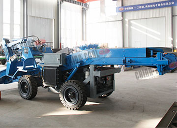 Coal Rock Mucking Loader for Mine Canal Basement Tunnel