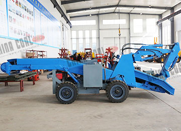 YZW Wheeled Scraper Type High Working Speed Mucking Machine Rock Muck loader