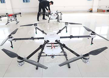 Carbon Fiber Frame 8axis 20kg Rc Agricultural Spraying Drone