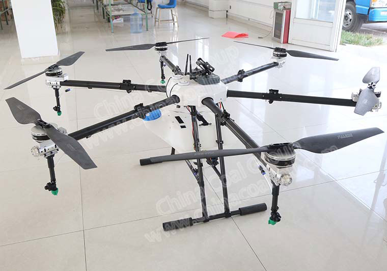 Carbon Fiber Frame 8axis 20kg Rc Agricultural Spraying Drone