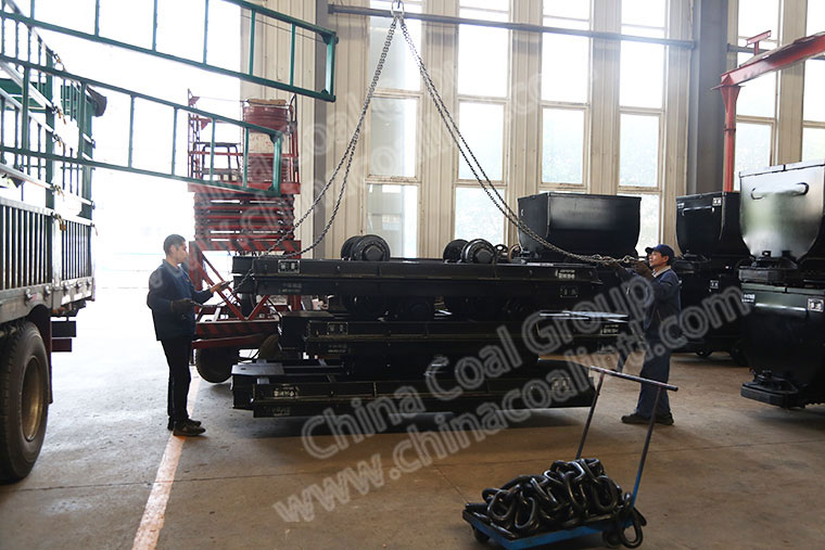China Coal Group Sent A Batch Of Mining Flat Car To Heilongjiang 