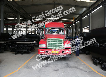 China Coal Group Sent Of A Batch Mining Flat Car To Linfen Shanxi