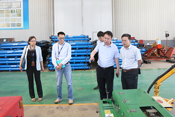 Warmly Welcome High-Tech Zone Science And Technology Innovation Bureau Leaders To Visit The China Coal Group