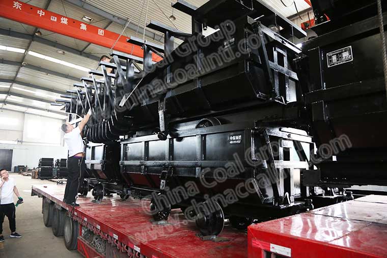 China Coal Group Sent A batch Of Side Dump Mining Rail Car To Yunnan Province