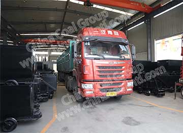China Coal Group Sent A Batch Of Side Dump Mining Car To Jincheng City Shanxi Province