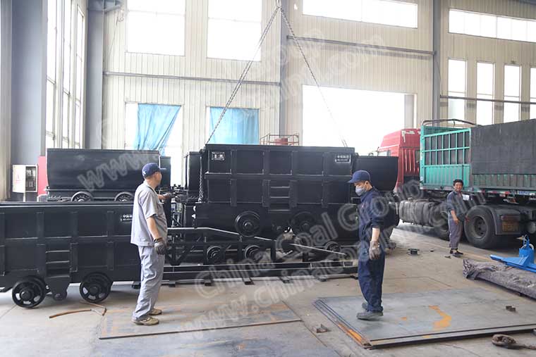 China Coal Group Sent A Batch Of Side Dump Mining Car To Jincheng City Shanxi Province