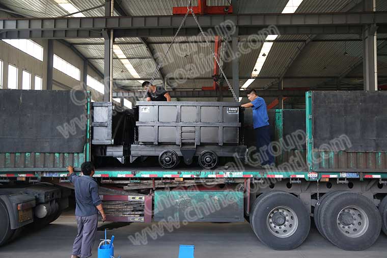 China Coal Group Sent A Batch Of Side Dump Mining Car To Jincheng City Shanxi Province