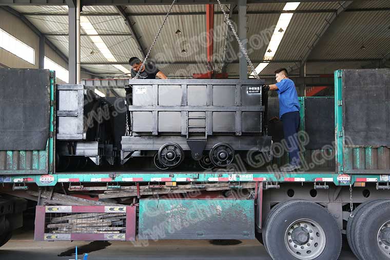 China Coal Group Sent A Batch Of Side Dump Mining Car To Jincheng City Shanxi Province