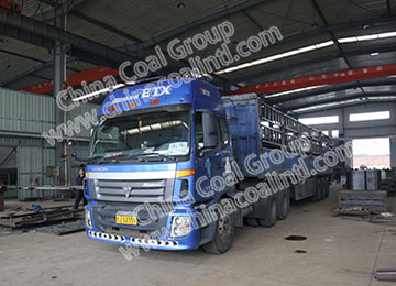 China Coal Group International Trade Company Sent A Batch Of U-Shaped Steel Supports Exported To South Africa Via Tianjin Port