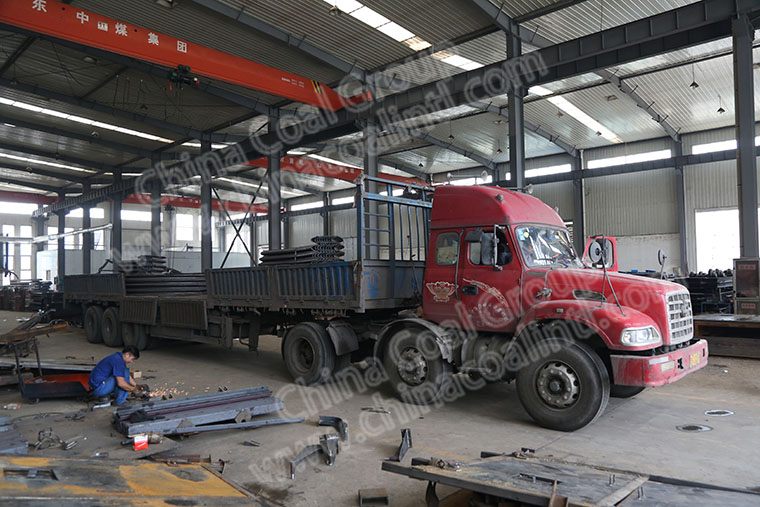 China Coal Group International Trade Company Sent A Batch Of U-Shaped Steel Supports Exported To South Africa Via Tianjin Port